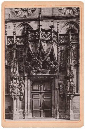 Münster, Straßburg: Nordportal