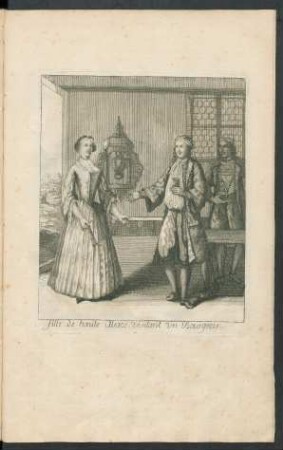 fille de haute Alsace visitant un Bourgeois