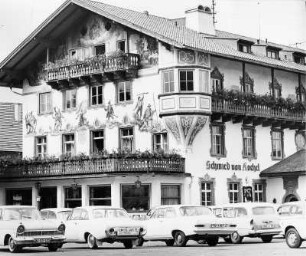 Kochel am See. Hotel und Restaurant "Schmied von Kochel"