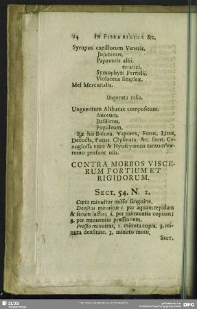 Contra Morbos Viscerum Fortium Et Rigidorum