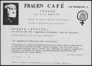 "Frauenpolitik als Beruf"