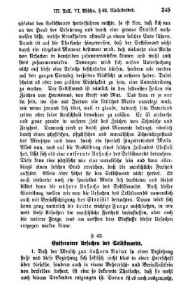 § 43. Entferntere Ursachen des Selbstmords.
