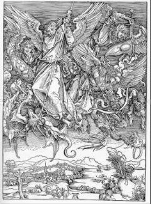 Offenbarung des Johannes: Michaels Kampf gegen den Drachen (aus der Apokalypse)