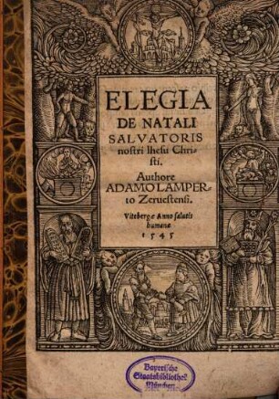 Elegia de natali salvatoris nostri Ihesu Christi