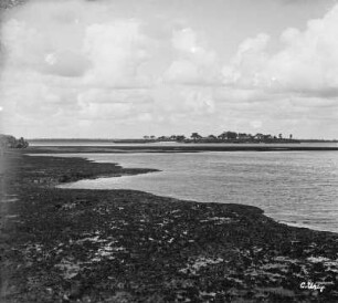 See auf der Insel Inner Makatumbe : Der Pertinsee auf der Insel Inner Makatumbe