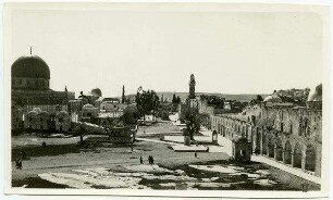Haram v. NW [Tempelberg, Jerusalem]