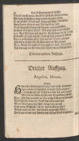 Dritter Auffzug.