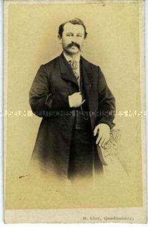 Mann mit Schnauzbart, Carte de Visite