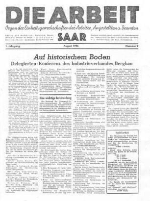 Nummer 2: August 1946