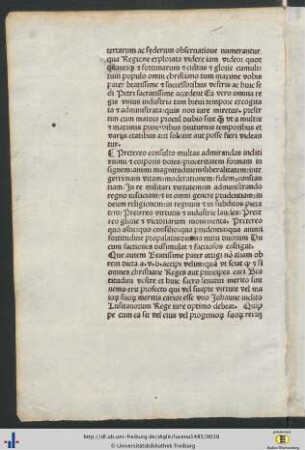 Pretereo consulto…