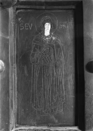 Bronzetür XII, rechter Flügel, 6. Reihe: Eusebius