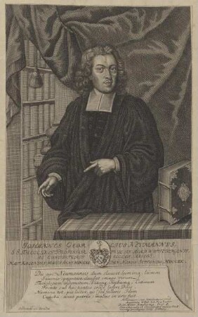 Bildnis des Johannes Georgius Neumannus