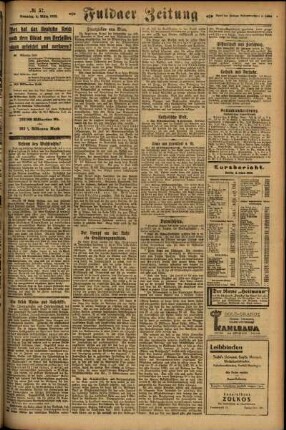 Zweite Ausgabe vom Sonntag, den 04. März 1923.
