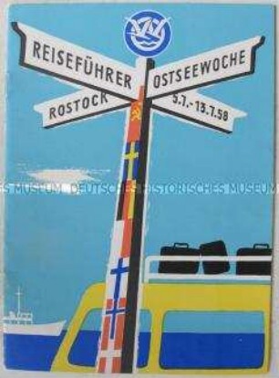 Touristisches Programm zur Ostseewoche 1958
