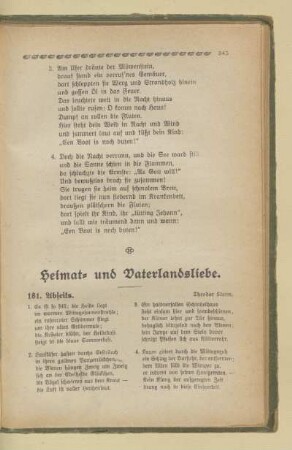 Heimat- und Vaterlandsliebe