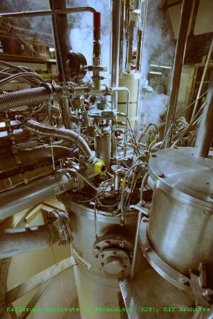 Komponente in der Hochfeld-Magnet-Einrichtung (HOMER) des Instituts für Technische Physik (ITP)