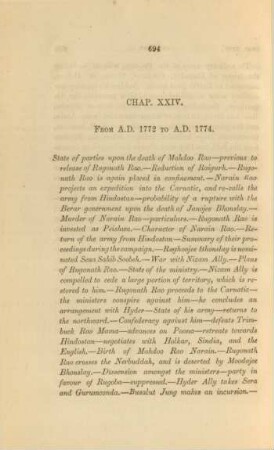 Chap. XXIV. From A.D. 1772 to A.D. 1774