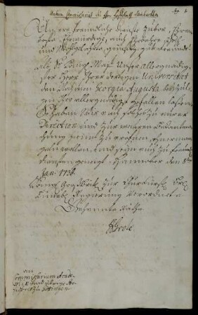 Verleihung der Bezeichnung "Georgia Augusta".