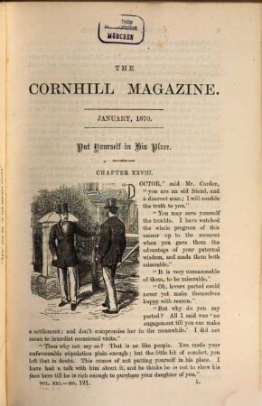 The Cornhill magazine, 21. 1870
