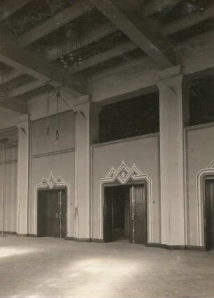 Geithain, Paul-Günther-Schule, Inneres der Turnhalle