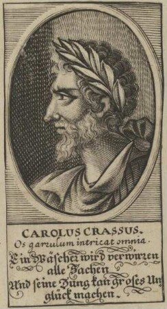 Bildnis des Carolus Crassus