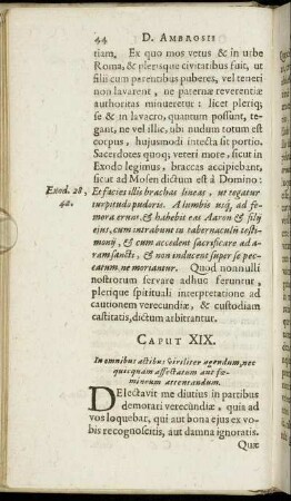 Caput XIX. - Caput XXXII.