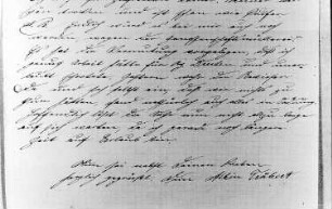 Wilsdruff-Herzogswalde. Dorfmühle, Schriftprobe aus einem Briefe des Müllers Albin Träbert, Herzogswalde, an den Müller Georg Kirsten, Helbigsdorf (Nachlass Georg Kirsten, Helbigsdorf)