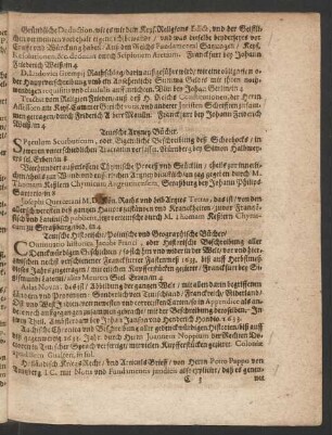 Teutsche Historische/ Politische und Geographische Bücher/