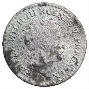 Fundmünze, 1 Silbergroschen, 1821