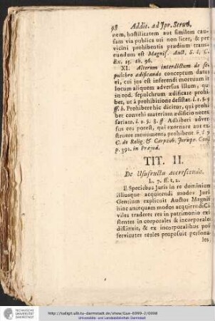 LIB. II. TIT. II. De Usufructu accrescendo