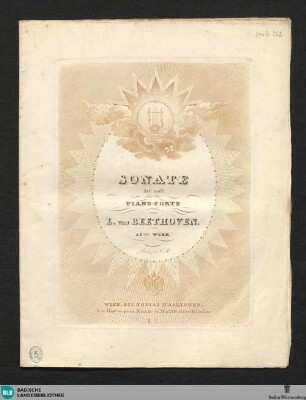 [Serie I, Sonaten für das Pianoforte allein] ; 1,7: Sonate (in c-Moll) für das Piano-Forte : 13tes Werk. No. 7