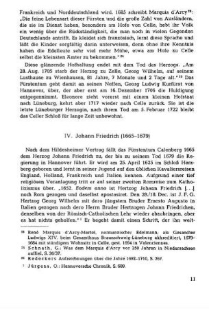 IV. Johann Friedrich (1665-1679)