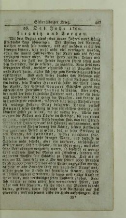 56. Das Jahr 1760. Liegnitz und Torgau