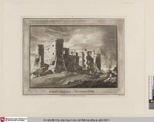 Carey Castle in Pembroke Shire