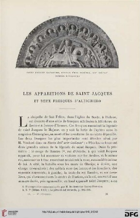 4. Pér. 4.1910: Les apparitions de Saint Jacques et deux fresques d'Altichiero