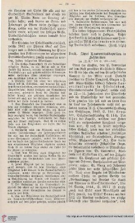 23: Zwei Laurentiuskapellen in Schwaben
