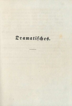 Dramatisches