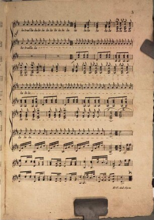Jäger-Chor aus dem Freyschütz : mit Guitarre Begleitung