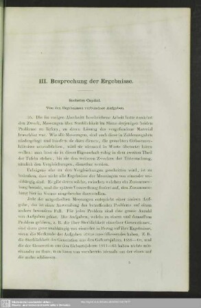 III. Besprechung der Ergebnisse