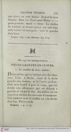Maitre inconnu
