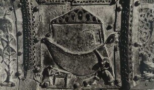 Detail des Bronzetors (San Zeno, Verona)