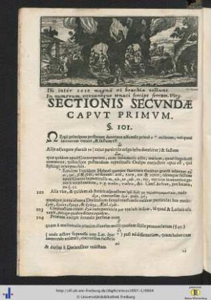 Sectionis Secundae.