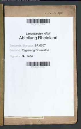 Justiz-Verwaltung im Kreise Kleve (Friedensgerichte)