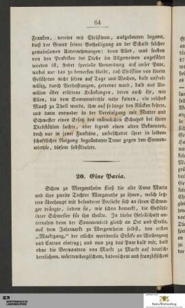 20. Eine Paria