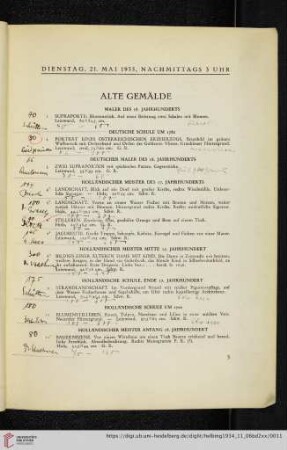Alte Gemälde (Nr. 1-97)