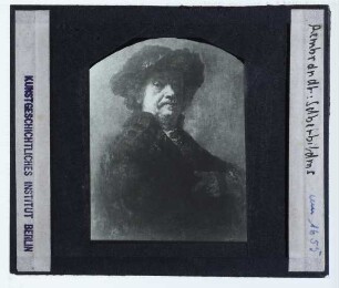 Rembrandt (Kopie), Selbstbildnis (München AP 439)