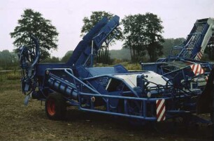 Rodelader für Zuckerrüben