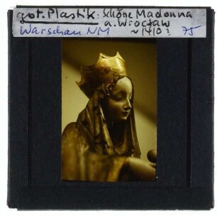 unbekannt (15. Jh.), Schöne Madeonna (Warschau)