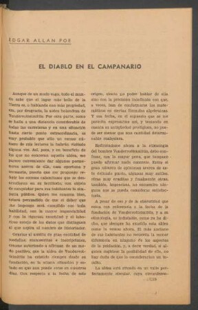 El diablo en el campanario : [No tuvo nada de agradable lo que le ocurrió a Bramwell después de encontrar el anillo druida.]