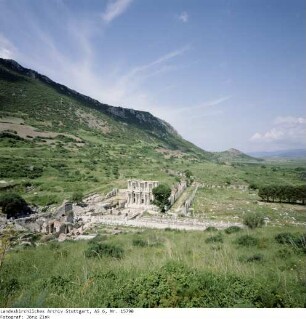 Türkei: Ephesus, Blick zum Meer